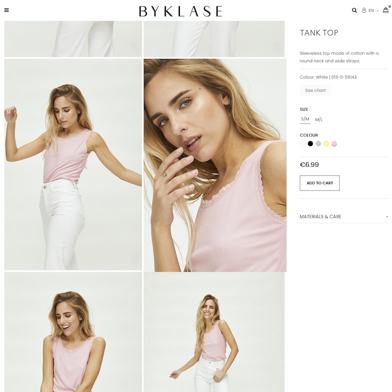 Tienda Online Moda Byklase | Desarrollo Ecommerce Yagly 